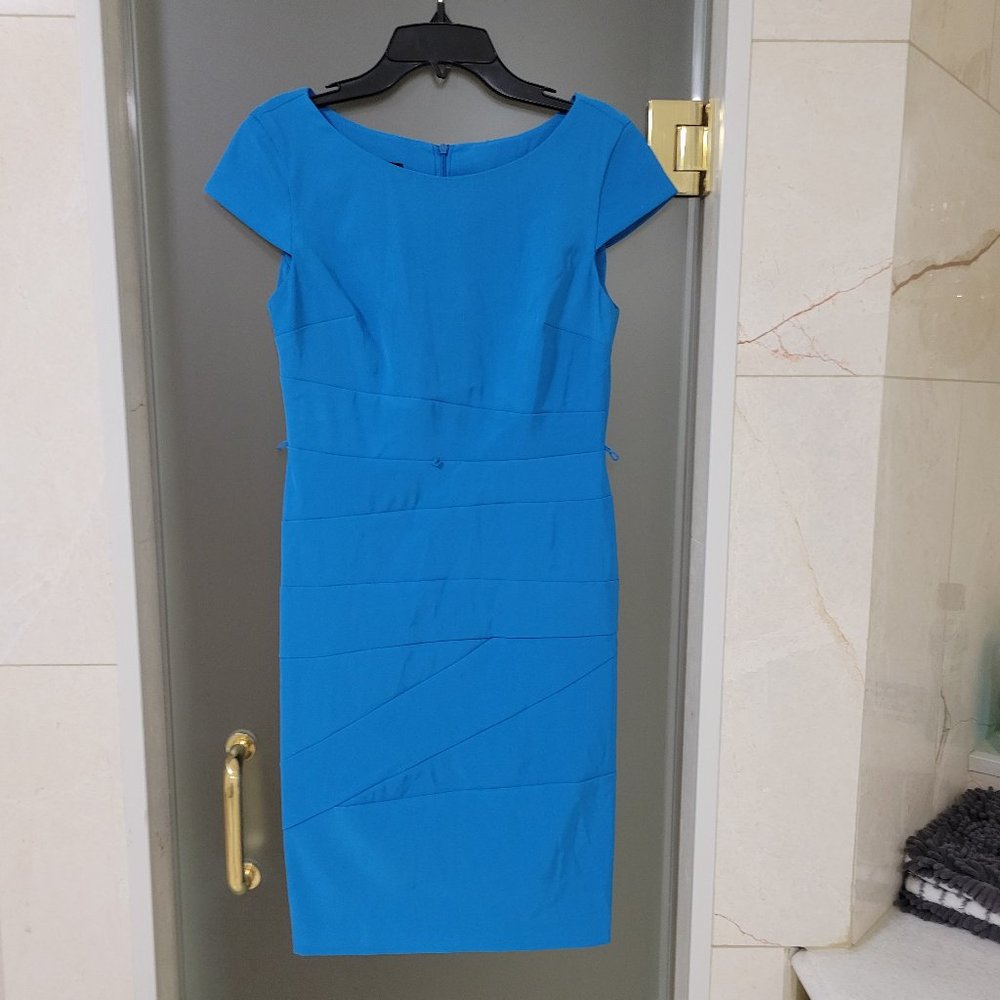 AGB Blue Cap Sleeve Dress 6